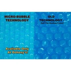 Doheny's Ultimate Clear 3200 Series Micro-Bubble Solar Cover, 8 Year Warranty, 25x50 Ft Rectangular -Swimline Shop 01 new micro bubble solar.3a 28
