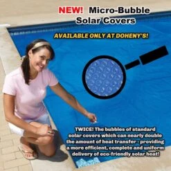 Doheny's Ultimate Clear 3200 Series Micro-Bubble Solar Cover, 8 Year Warranty, 30x60 Ft Rectangular 11 Doheny's Ultimate Clear 3200 Series Micro-Bubble Solar Cover, 8 Year Warranty, 30x60 Ft Rectangular -Swimline Shop 01 new micro bubble solar 24