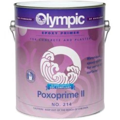 Olympic Poxoprime II Epoxy Primer With Catalyst, 1 Gallon