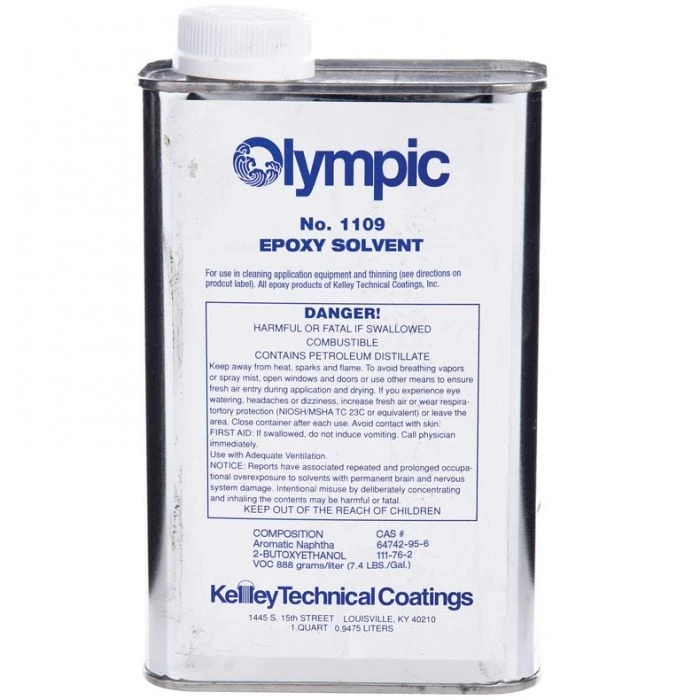 Olympic Epoxy Paint Thinner, 1 Quart 3 Olympic Epoxy Paint Thinner, 1 Quart
