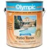 Olympic Patio Tones Deck Coating 1 Gallon, Champagne -Swimline Shop 3558 d sq 2019