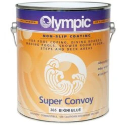 Olympic Super Convoy Non-Slip Coating 1 Gallon, Bikini Blue