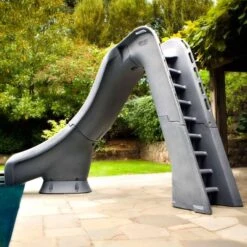 SR Smith Typhoon Pool Slide, Right Turn, Gray Granite 14 SR Smith Typhoon Pool Slide, Right Turn, Gray Granite -Swimline Shop 4068 g 3