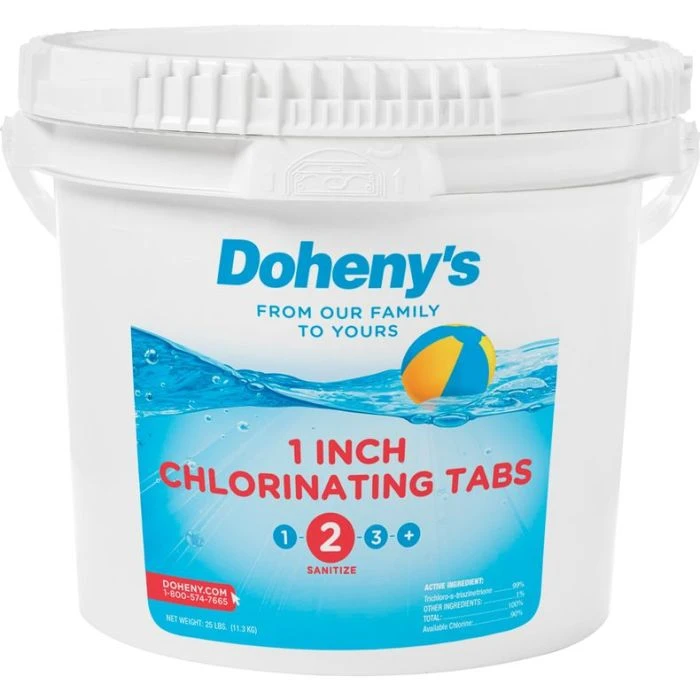 Doheny's 1 In Chlorine Tabs, 24 Lb 6 Doheny's 1 In Chlorine Tabs, 24 Lb - Image 4