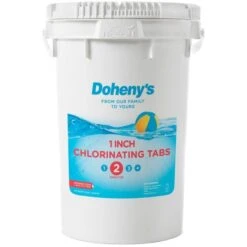 Doheny's 1 In Chlorine Tabs, 48 Lb -Swimline Shop 4819 feb2023
