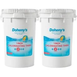 Doheny's 1 In Chlorine Tabs, 100 Lb 11 Doheny's 1 In Chlorine Tabs, 100 Lb -Swimline Shop 4819q2 feb2023