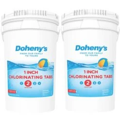 Doheny's 1 In Chlorine Tabs, 100 Lb 10 Doheny's 1 In Chlorine Tabs, 100 Lb -Swimline Shop 4819q2 1inch chlor tabs 100lb