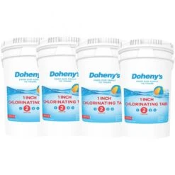 Doheny's 1 In Chlorine Tabs, 200 Lb 10 Doheny's 1 In Chlorine Tabs, 200 Lb -Swimline Shop 4819q4 1inch chlor tabs 200lb