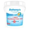 Doheny's 1in Chlorine Tabs, 10 Lb