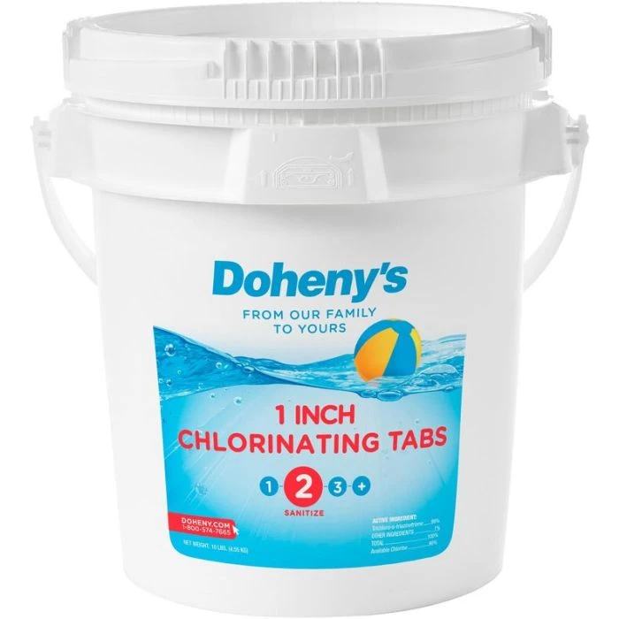 Doheny's 1in Chlorine Tabs, 10 Lb 6 Doheny's 1in Chlorine Tabs, 10 Lb - Image 4