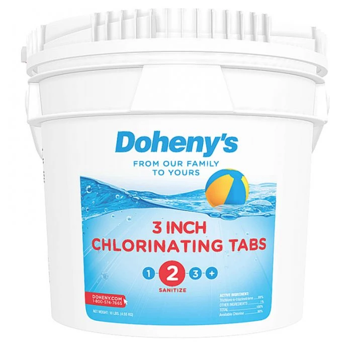Doheny's 3 In Chlorine Tabs, 25 Lb 3 Doheny's 3 In Chlorine Tabs, 25 Lb