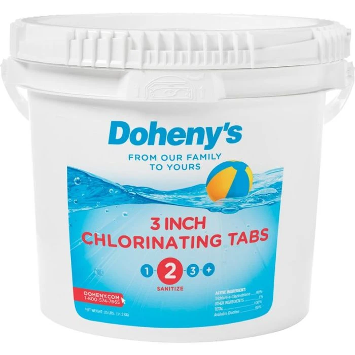 Doheny's 3 In Chlorine Tabs, 25 Lb 6 Doheny's 3 In Chlorine Tabs, 25 Lb - Image 4