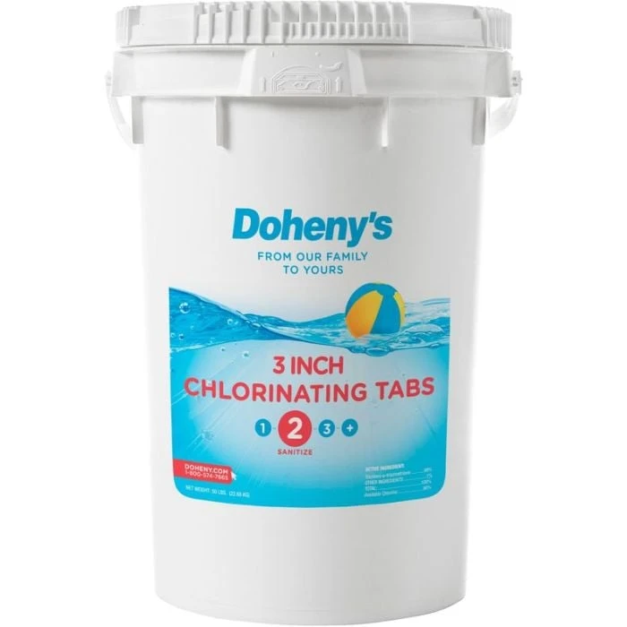 Doheny's 3 In Chlorine Tabs, 50 Lb 7 Doheny's 3 In Chlorine Tabs, 50 Lb - Image 5