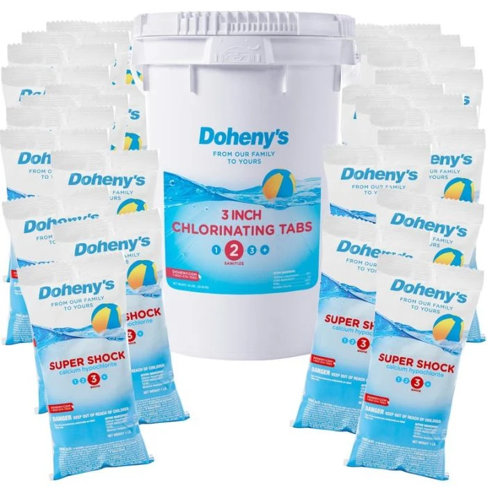 Doheny's Shock Chlorine Chemical Bundle, #3 3 Doheny's Shock Chlorine Chemical Bundle, #3
