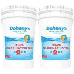 Doheny's 3 In Chlorine Tabs, 100 Lb -Swimline Shop 4824q2 3inch chlor tabs 100lb