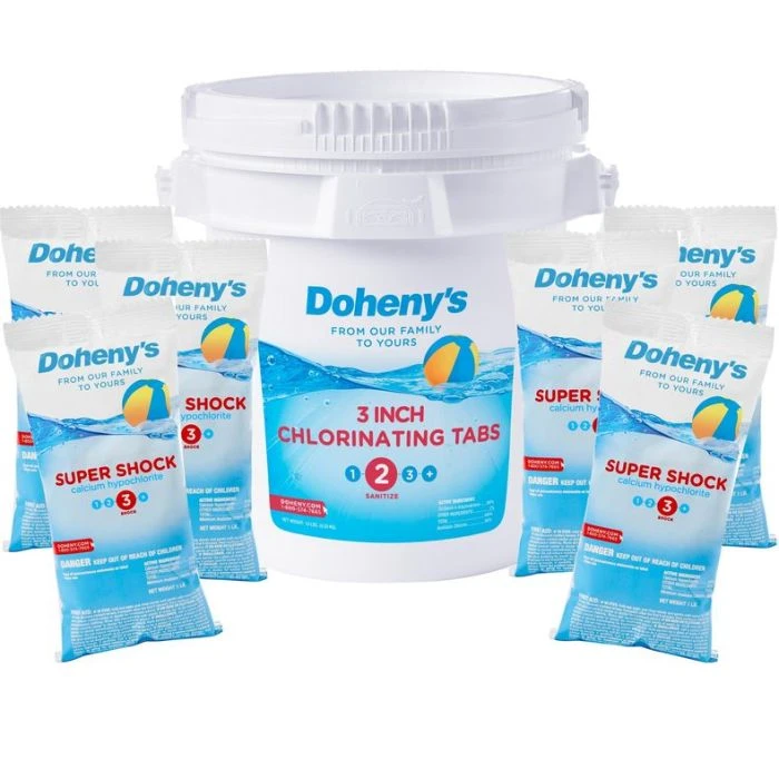 Doheny's Shock Chlorine Chemical Bundle, #1 3 Doheny's Shock Chlorine Chemical Bundle, #1