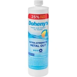 Doheny's Extra-Strength Metal Out, 1 Qt + 8 Fl Oz FREE -Swimline Shop 4874 feb2023