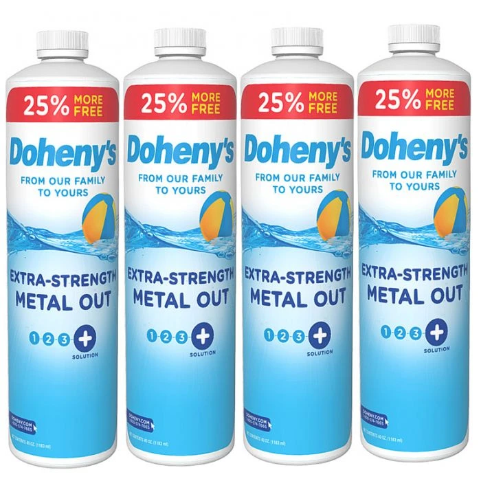 Doheny's Extra-Strength Metal Out, 4 Qts + 32 Fl Oz FREE 3 Doheny's Extra-Strength Metal Out, 4 Qts + 32 Fl Oz FREE