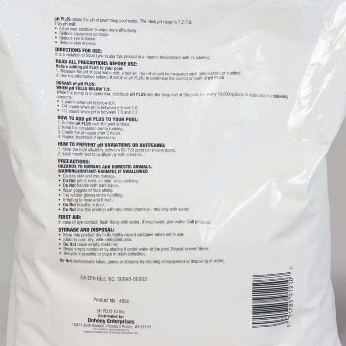 Doheny's PH Plus, 10 Lb 4 Doheny's PH Plus, 10 Lb - Image 2