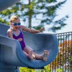 SR Smith HeliX2 Slide, Sandstone -Swimline Shop 62001 c sq 2019