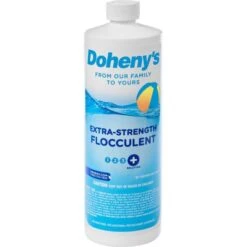 Doheny's Extra Strength Flocculent, 1 Quart -Swimline Shop 6322 feb2023
