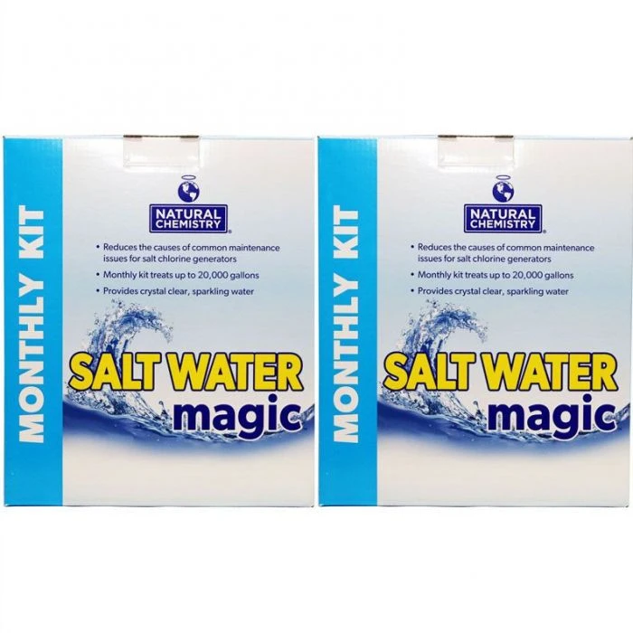 Natural Chemistry Salt Water Magic Kit, 2 Pack 3 Natural Chemistry Salt Water Magic Kit, 2 Pack