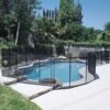 Doheny's Black Removable Pool Protection Fencing, 5x10 Ft Fence Section -Swimline Shop 7454 a sq