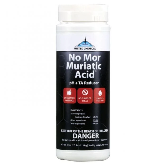 United Chemical No Mor Muriatic Acid, 2.5 Lb 3 United Chemical No Mor Muriatic Acid, 2.5 Lb