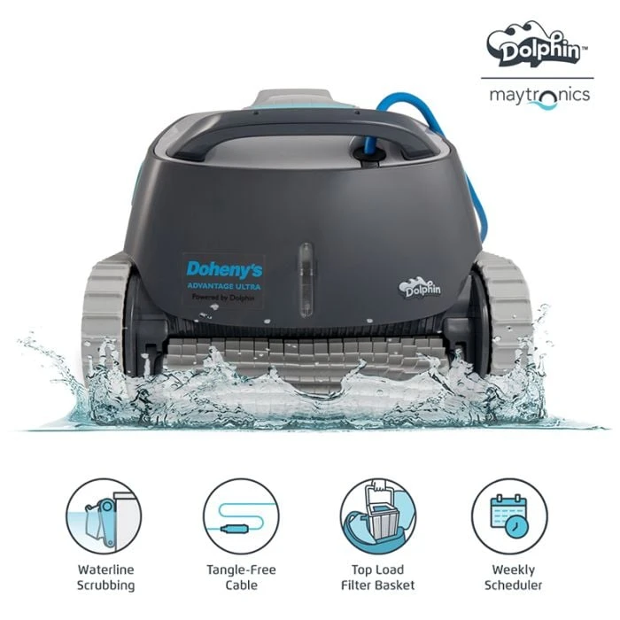 Doheny's Advantage Ultra Inground Robotic Cleaner Powered By Dolphin 6 Doheny's Advantage Ultra Inground Robotic Cleaner Powered By Dolphin - Image 4