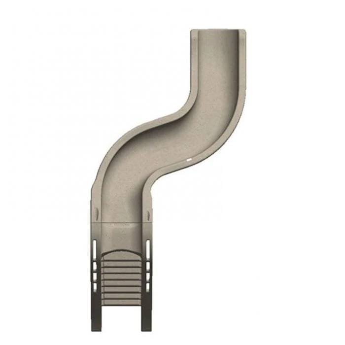 Global Pool Products Rip Tide Pool Slide, Left Turn, Grey 9 Global Pool Products Rip Tide Pool Slide, Left Turn, Grey - Image 7