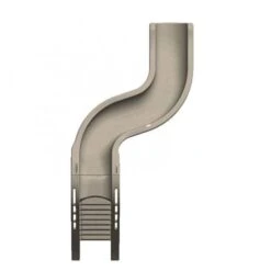 Global Pool Products Rip Tide Pool Slide, Right Turn, Grey -Swimline Shop 90172 f sq