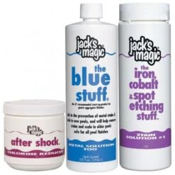 Jack's Magic Stain Solution #1 Value Pack For Chlorine Pools