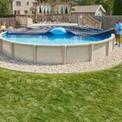 Doheny's Heavy-Duty Air Pillow, 4x8 Ft For Round Pools Up To 33 Ft, 1 Pack 12 Doheny's Heavy-Duty Air Pillow, 4x8 Ft For Round Pools Up To 33 Ft, 1 Pack -Swimline Shop airpillowstep2 1 3