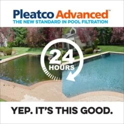 Pleatco Filtration PA137-EC Pool Filter Cartridge Replacement For Unicel: C-7490, Filbur: FC-1297, OEM Part Numbers: CX1380-RE, 1 Pack -Swimline Shop filter3 23