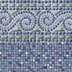 Swimline Beaded Pool Liner, 52 In Wall, 21 Ft Round, 20 Gauge, Indigo -Swimline Shop indigo square 24