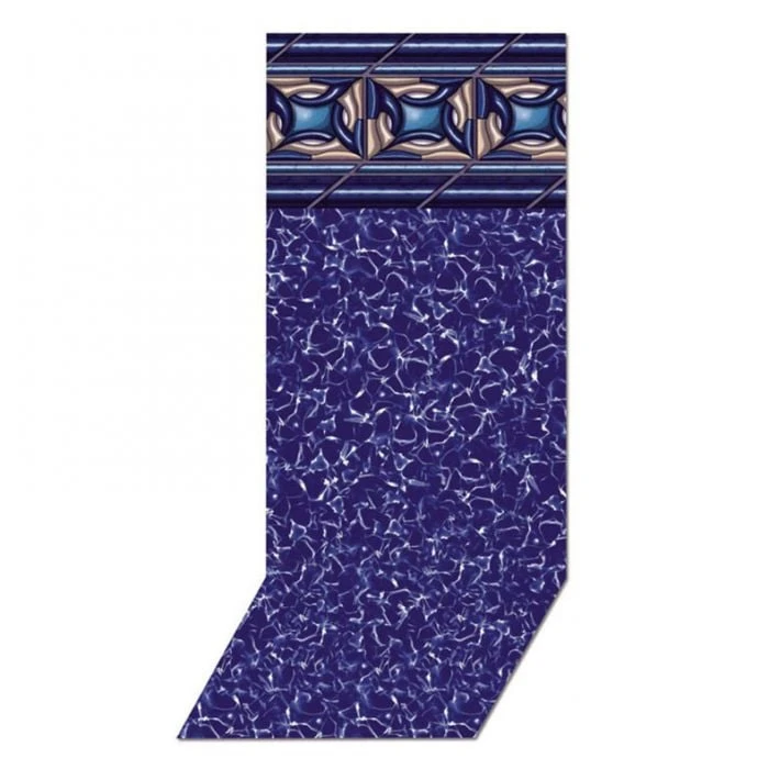 Swimline J-Hook Unibead Pool Liner, 48 In Wall, 21 Ft Round, 20 Gauge, Pacific Diamond 3 Swimline J-Hook Unibead Pool Liner, 48 In Wall, 21 Ft Round, 20 Gauge, Pacific Diamond