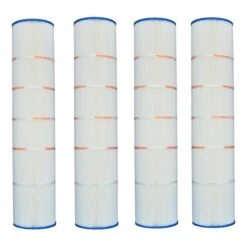 Pleatco Filtration PJAN145-PAK4-EC Pool Filter Cartridge Replacement For Unicel: C-7482-4, Filbur: FC-6415, OEM Part Numbers: A0104100, 4 Pack -Swimline Shop pjan145 pak4 ec main