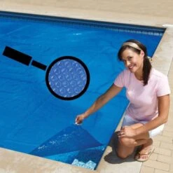 Doheny's Supreme Blue 2400 Series Micro-Bubble Solar Cover, 7 Year Warranty, 15x30 Ft Rectangular -Swimline Shop solar magnify 14