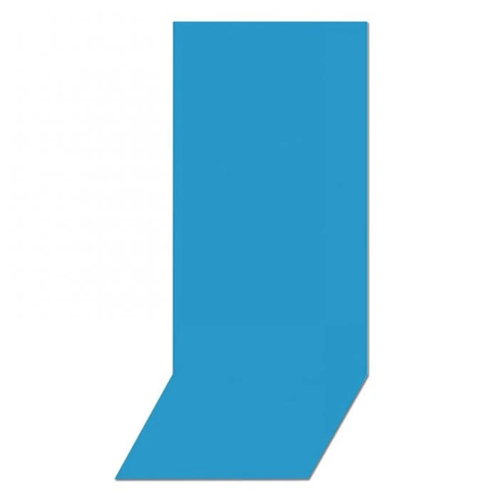 Swimline Overlap Pool Liner, 48 In Wall, 15x26 Ft Oval, 20 Gauge, Solid Blue 4 Swimline Overlap Pool Liner, 48 In Wall, 15x26 Ft Oval, 20 Gauge, Solid Blue - Image 2