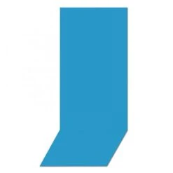 Swimline Beaded Pool Liner, 52 In Wall, 15 Ft Round, 20 Gauge, Solid Blue