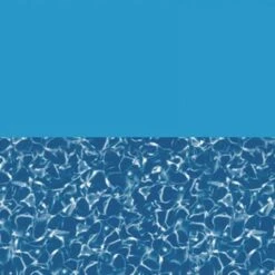 Swimline 16x24 Ft Flat Bottom 25 Gauge Rectangular Pool Liner, Swirl Bottom