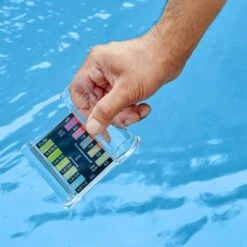 AquaChek Yellow (50) For Free Chlorine, Total Alkalinity, Cyanuric Acid (Stabilizer) & PH, 1 Pack -Swimline Shop testkitsstep3 1